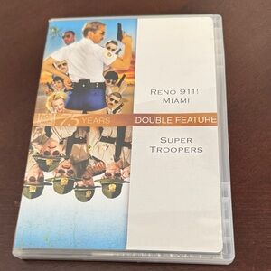 Reno 911! Miami and Super Troopers Double Feature DVD